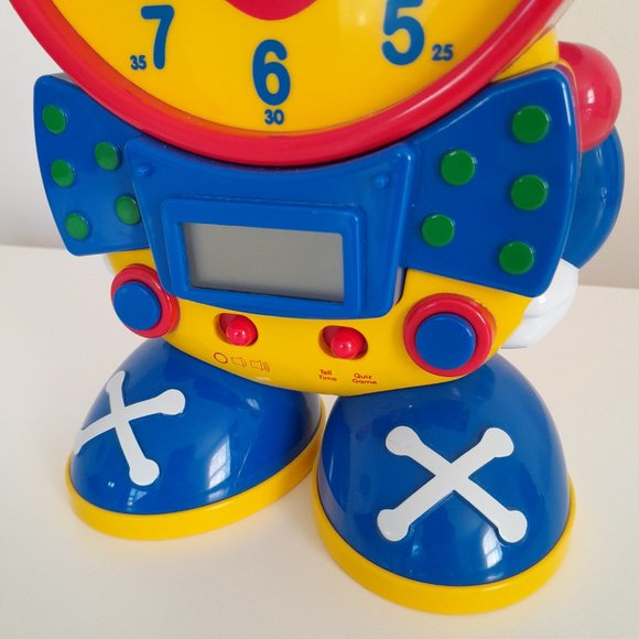 The Learning Journey Telly the Teaching Time Clock, primary color design - Picture 12 of 17